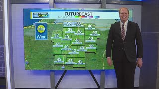 Clouds increase Tuesday afternoon