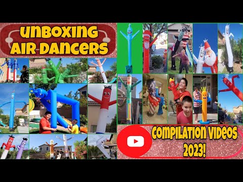 All Our Air Dancers Unboxing Compilation Videos Of 2023!