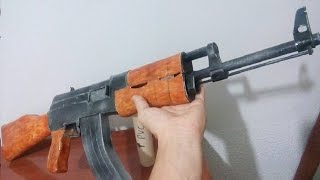 Ak-47 de cano Pvc (tutorial completo)