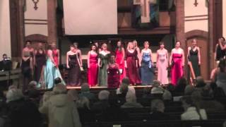 The Studio Choir sing Ricevete from Mozart's The Marriage of Figaro