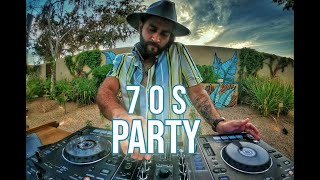Fiesta 70s (70s party mix, éxitos para bailar como Lobo Vazquez) | Dj Ricardo Muñoz / live from Cabo