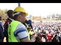 Nairobi Governor, Mike Sonko's speech at Uhuru Market Clean-up exercise