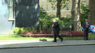 Mike Pompeo arrives at 10 Downing Street for talks with UK Prime Minister | AFP