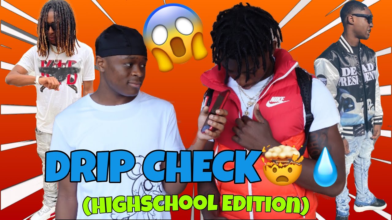 Drip Check Highschool Edition ёяш ёяфе My One Year Youtube Anniversaryёяе ёяпж