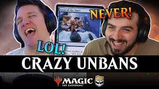 @Rarran knows exactly what to unban in Commander