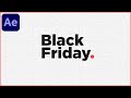 Fast Typography Animation in After Effects - After Effects Tutorial | No Plugins Required