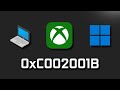 Xbox App Not Installing Error Code 0xC002001B On Microsoft Store On Windows 11/10 PC FIX