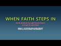 When Faith Steps In | SSA | Piano