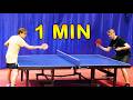 World's Hardest Ping Pong Rally