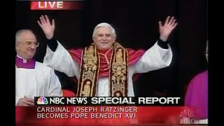 NBC News Coverage Of The Election Of Pope Benedict XVI, April 19, 2005