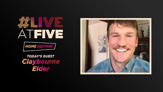 Broadway.com #LiveatFive: Home Edition with Claybourne Elder of COMPANY