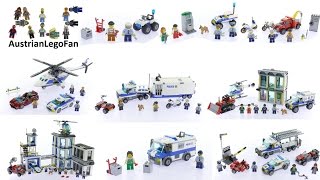 All Lego City Police Sets 2017 - Lego Speed Build Review
