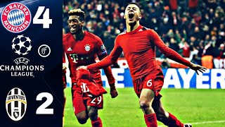 Bayern Munich Vs Juventus •4-2• Champions league Comeback 🔥