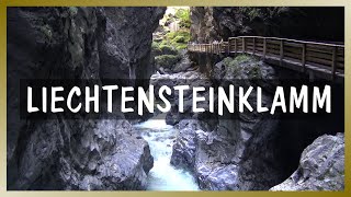 A Scenic Walk Through LIECHTENSTEINKLAMM Gorge