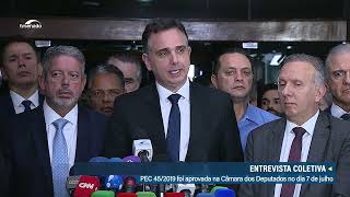 Reforma Tributária: Pacheco recebe texto da PEC 45 e encaminha para CCJ