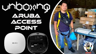 Unboxing Aruba Access Point Model: AP-535-RW High Speed Internet and Long Range Signal Strength