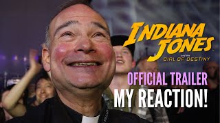 My INDIANA JONES 5 TRAILER Reaction Video!