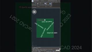 Batch rotate texts easily in GstarCAD . #gstarcad #autocad #simplecommand #shorts