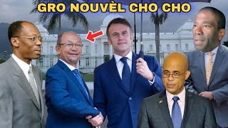 29 Janvye Sa fenk tonbe L.Voltaire avili Martelly devan Macron Guy Philippe deja prezidan