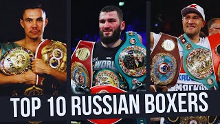 TOP 10 BEST RUSSIAN PRO BOXERS