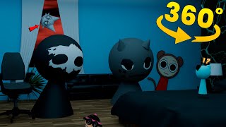 VR 360° - SCARY INCREDIBOX SPRUNKI! HORROR MOD TIME! | SPRUNKI HORROR | 4K Experience POV