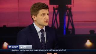 Gostovanje ministra Z. Marića u Dnevniku Nove TV (31.3.2019.)