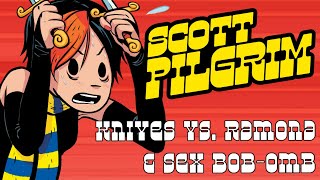 SCOTT PILGRIM Animated Motion Comic - Knives Vs. Ramona & Sex Bob-Omb (Feat. Bakamatsu, & More) [4K]