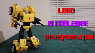 Lego Bumblebee Transformation