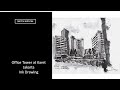 Urban sketching #36 |Sudirman Road | Ink drawing | Jakarta | Sketch with Me.