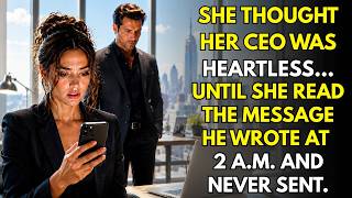 She Spent 3 Years Hating The CEO — Until She Accidentally Read The Message He Never Sent Her…