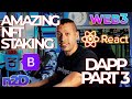 🔴 Build An Amazing NFT Staking & Minting Web3 dApp: Part3 Debug HTML - Add AXIOS API 🤩