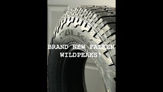 Comparing NEW Falken Wildpeak AT3W Tires to Stock Tires on Tacoma!