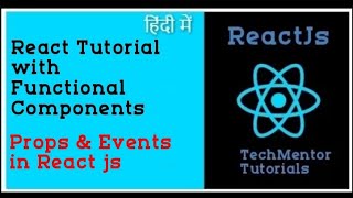 props & events in React js | React js Tutorial in Hindi #react #reactjs #javascript
