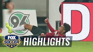Linton Maina's goal gets Hannover the lead over Wolfsburg | 2018-19 Bundesliga Highlights