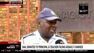 Bail granted to principal and teacher facing assault charges