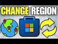 How To Change Microsoft Store Country & Region in Windows 11