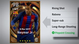 How to add pinpoint crossing skills in Efootball| @NeymarJrReal | @play_efootball | @konami |