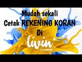 Cara cetak rekening koran di New Livin By Mandiri|| mutasi rekening