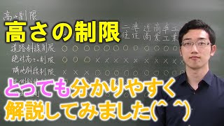 建物の高さ制限（建築基準法）【FP3級、FP2級、FP1級、CFP、宅建向けのTips】