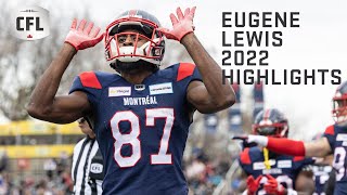 Eugene Lewis 2022 CFL Highlights