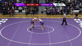 Stoughton High School Wrestling  vs Milton 1/23/20