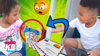 YOU'VE GOT MAIL! USPS Mail Truck | Kamdenboy & Kyraboo have a PO BOX