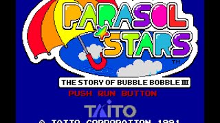 Retron5 test footage - Parasol Stars (PAL NES)