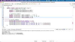 Java M02GA3P1 Random Generator