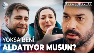 Hakan, Aylin'i Bastı!  #ArkaSokaklar 696. Bölüm