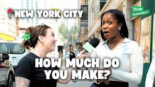 Asking People in NYC How Much They Make? Salary Transparent Street