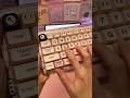 my new iPad keyboard 💕 ASMR mechanical keyboard | iPad accessories | digital planner