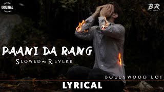 PAANI DA RANG LOFI (SLOWED & REVERB) | Full Song With Lyrics - (Audio Song) - BRLOFISONG