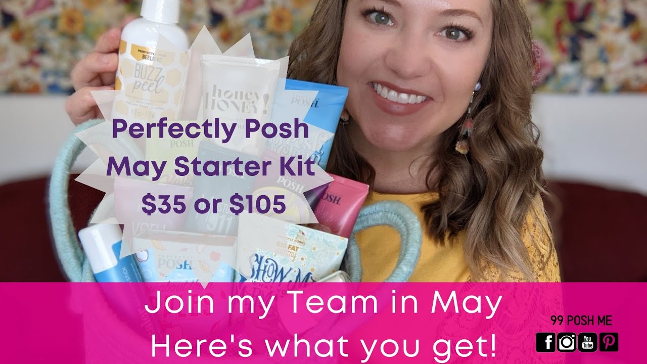 Perfectly Posh Starter Kit // May 2022 Over $240 Value! - YouTube