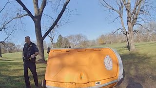 Golfer Traps Suspect Inside Porta-Potty